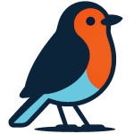 Web Robin Mascot